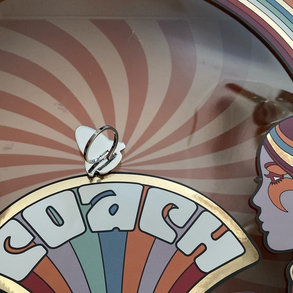 Shark COACH Collab Statement Ring Silver Costume Jewelry Jaws Kawaii Cute Bite - Picture 3 of 4